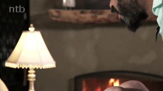 Horny white babe welcomes that BBC in her pussy and swallows his creamy load