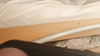 Hubby jerks to wife and bbc