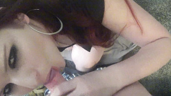 Cuckold redhead fucks that old cock and gets impregnated