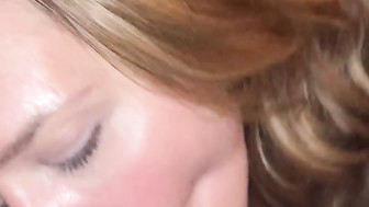 blowjob with green fucking eyes of slut mia