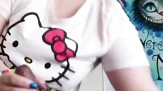 Blonde loves to suck