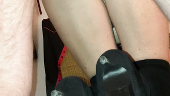 Hausfreund spritzt rein