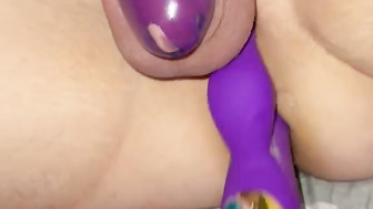 Anal play with cuckold