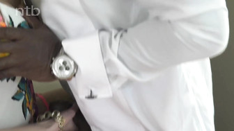 Busty blond gets fucked by her newly met endowed black stud