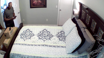 Cuckold white wife fucks big black cock bareback in her marital bed