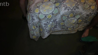 Cuckold white wife was on her knees and unzipping her newly met friend's pants