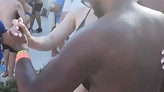 My sexy girl sensual dance with black boy