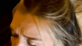 Sexy Blonde Sucks & Fucks BBC