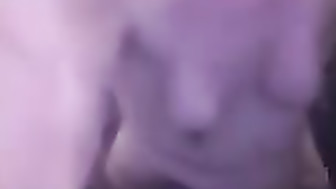 Sneaking in the bathroom so no one can hear us