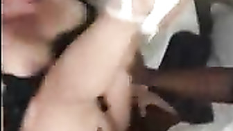 He's pounding that mature wife the way she likes it