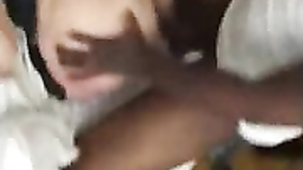 He's pounding that mature wife the way she likes it