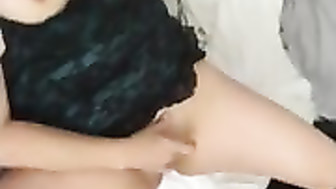 He's pounding that mature wife the way she likes it