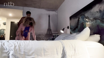 Strong black guy meets hot MILF wife