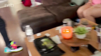 Cuckold white wife gets cumload in her mouth while cumming hard on BBC