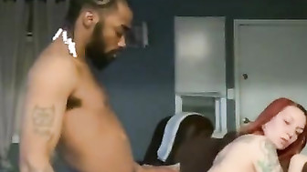 Redhead PAWG gets dicked down