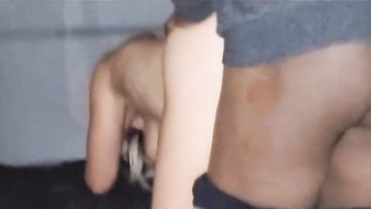 My black lover fuck in the car