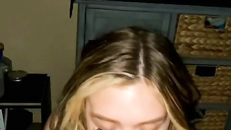 Sexy blonde rides bbc