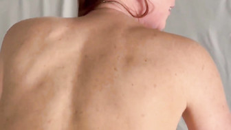 Redhead white MILF gets messy facial from black stud