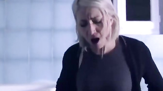 French Slut gets the biggest BBC she's ever experienced