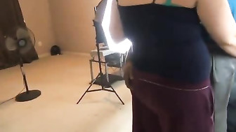 Thick BBW slut wife treated like a whore by BBC