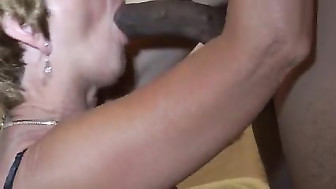 Mature Hotwife Fucked by Black Lover at Home