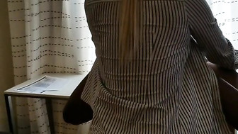 Blonde Wife Taking First BBC Smiles at Husband