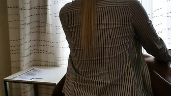 Blonde Wife Taking First BBC Smiles at Husband