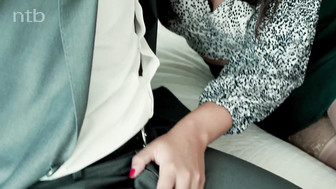 Horny white MILF gets that crack pumped and stretched by her BBC