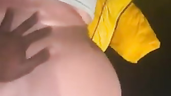 Work that BBC and cum all over her fat ass