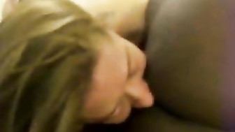 She really got involved in sucking and licking his cock even his ass