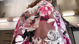 Sexy white babe gets that tight asshole fucked bareback and creampied by her BBC