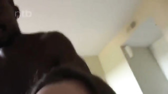 Sexy White Woman with Her Black Lover