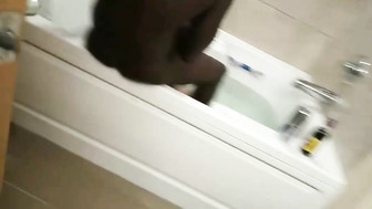 Sexy bitch wife fuck bbc in jacuzzi