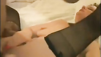 Hotwife Has a BBC Gangbang in a Hotel Room