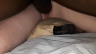 Amateur slut fucks huge Black dick for the first time