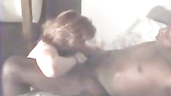 Hot wife Tish with a BBC in her mouth