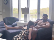 Hotwife Fucking Her Black Lover at Home