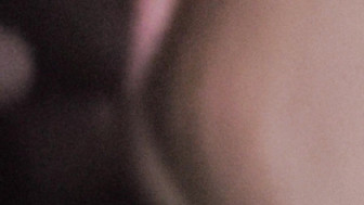 Wife with black dildo