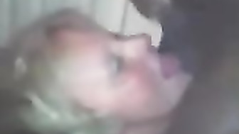 Wife licking that bulls balls and milking him dry