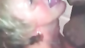 Wife licking that bulls balls and milking him dry