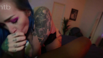 Sexy white MILF gets that BBC balls deep into her soaking wet pussy