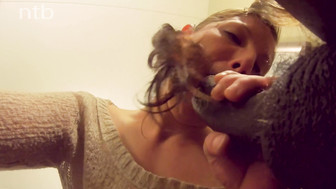 Huge black cock and slutty white chick