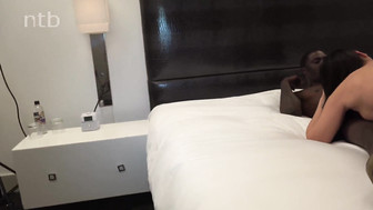 Horny white MILF sucks and fucks that big black cock and gets impregnated