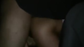 Wife Getting Fucked by Black Man in Car Outside of Bar