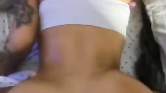 Fucking with thick big booty hottie