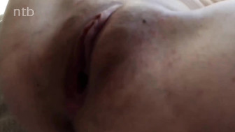 Hot BBC creampie for cuckold white wife