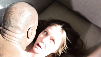 Hot BBC creampie for cuckold white wife