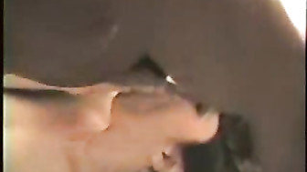 Pretty brunette wife black gangbang