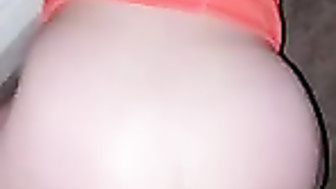 They started right away, she couldn't wait to hop on his cock