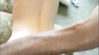 Young Wife Fucking a Black Friend